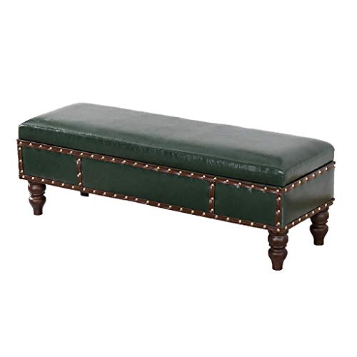 Siège de rangement pour entrée chic : sublimez votre intérieur avec ce banc vert feutré