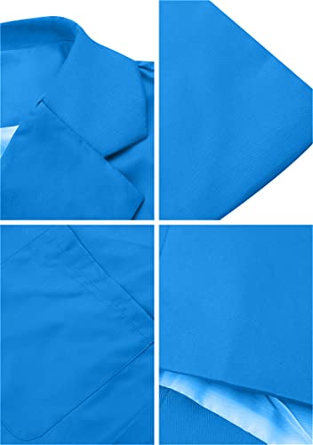 TYQQU Women’s Casual Long Sleeve Open Front Blazer Lapel Collar Cardigan Plus Size Work Jackets2