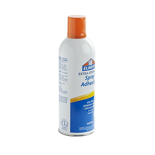 Elmer s Extra Strength Spray Adhesive, 10 Ounces, Clear (E456)
