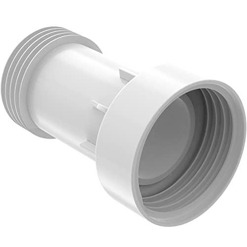 IBC Tank Zubehör, IBC Adapter S60x6 Verlängerung Distanzstück, IBC Container Zubehör Gerade S60x6 Grobgewinde auf S60x6 Grobgewinde, mit PVC Dichtung