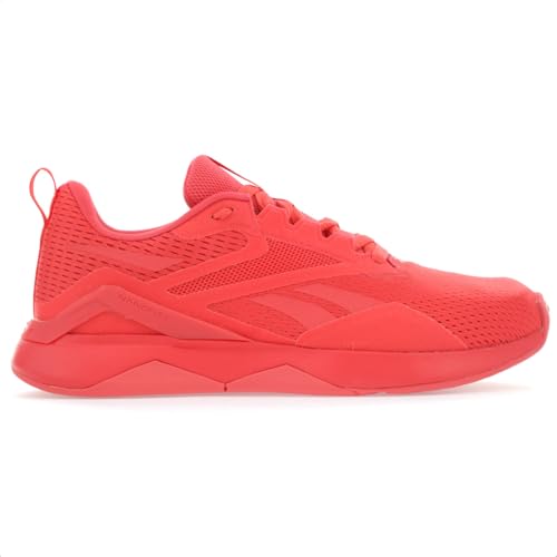 Image of Reebok Men's Nanoflex Tr 2 Sneaker, Core Black /Footwear White /Orange Flare, 7