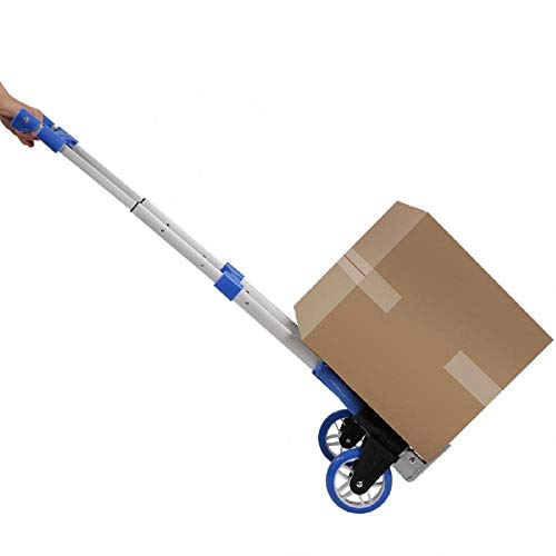 Carretilla plegable de aluminio resistente y portátil miniatura 6
