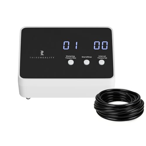 THIRDREALITY Zigbee Smart Watering Kit Pro for Potted Plants, Indoor Plant Watering System, Hub Needed, Compatible with Echo Devices with Zigbee Hub Built-in,Home Assistant,SmartThings, Hubitat, Homey