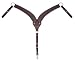 Weaver Leather Basin Cowboy Roper Breast Collar, Brown, Horse
