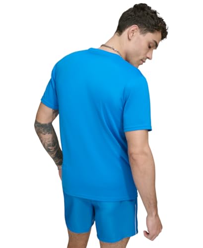 Image of DKNY Men's Short Sleeve Quick Dry 40+ Protection UPF Active Top