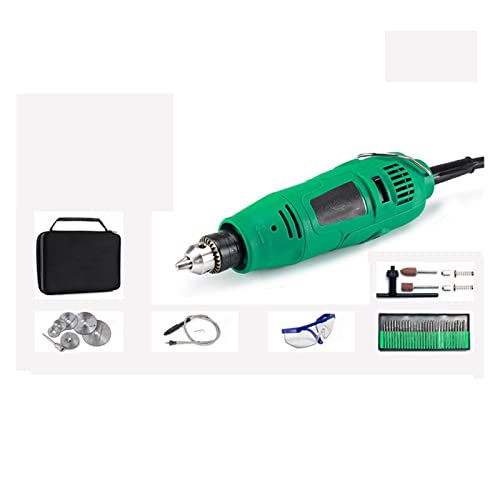 QAIXAG 260W Mini Electric Drill Engraver Rotary Tool Polishing Machine Power Tool 5Variable Speed Engraving Pen With Accessories (Color : TX4, Size : 1 set)