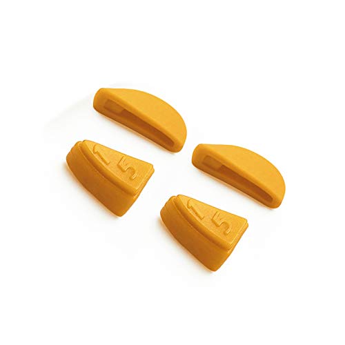Image of Replacement Rubber Kits Nose Pieces & Earsocks for Oakley Romeo 2 - Yellow