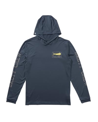 Salty Crew Golden Mahi Surf Hoodie - Long Sleeve UPF50 Performace Sunshirt2