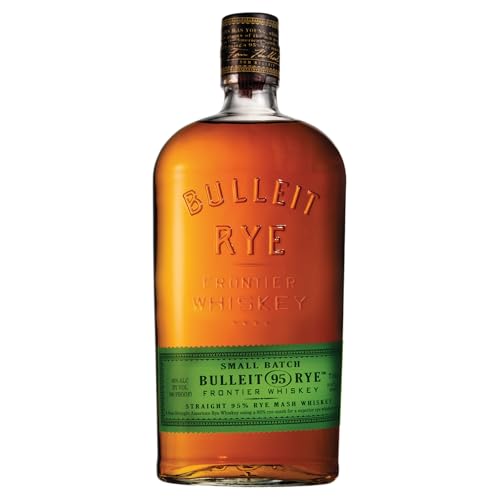 Bulleit 95 Rye Bourbon, Small Batch American Frontier Whiskey, 95%-iger, hoher Roggenanteil...