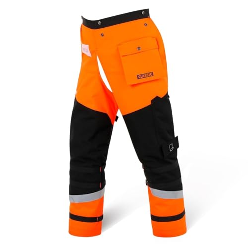 YARDMARIS 8 Layers Chainsaw Chaps, Heavy Duty Chain Saw...