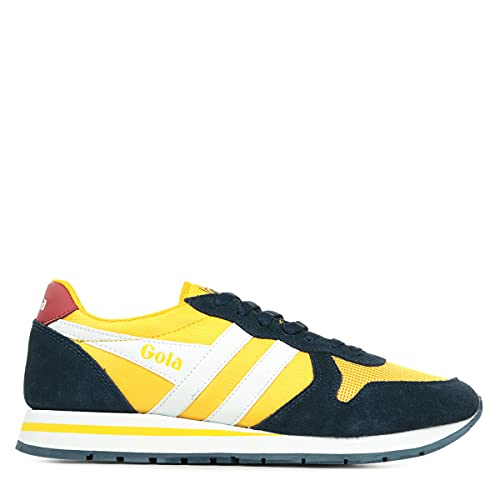 Image of Gola Men's Daytona Trainers, Sun Navy White, 8