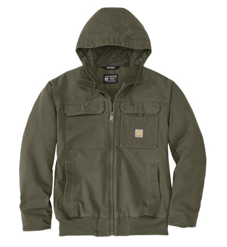 Carhartt Men's Full Swing Loose Fit Washed Duck Insulated Active Jac
