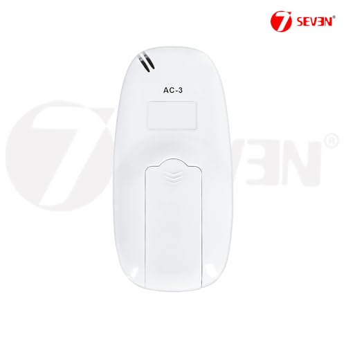 Image of 7SEVEN Compatible with Voltas AC Remote Control R09D /BGCE Model 3 Suitable for 1 | 1.5 | 2 Ton Split and Window Air Conditioner - Match Each Key by Key Exactly with existing AC Remotes Function