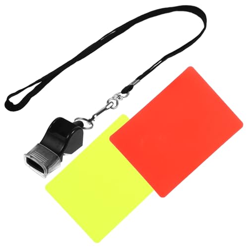 Kit Estándar Silbato y Tarjetas para Árbitro HANABASS