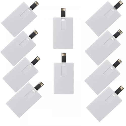 Logotipo Personalizado Imprimido USB Flash Drive 128MB 4GB 8GB 16GB 32GB Forma de la Tarjeta de crédito Nombre Comercial Diseño Memoria Stick 10pcs