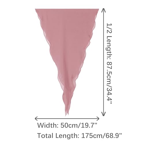 Women Plain Large Scarves, Solid Rhombus Wrinkle Neck Scarf Beach Gauze Wrap Shawl for Men Women3