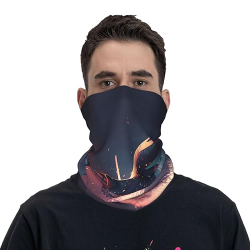 Balaclava con diseño abstracto de aviones blancos, pañuelo facial multifunción para mujer y hombre para moto, ciclismo, esquí y fiestas miniatura 2