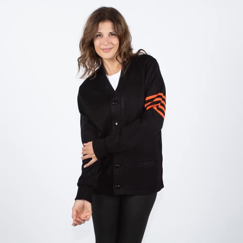 Image of Stewart & Strauss Cardigan Varsity Letter Sweater | American style button front letter sweater knit since 1977, heavyweight and ready for chenille letters and patches