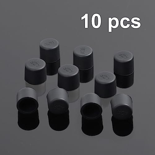 Tapones de silicona para conector RCA hembra, 10 pcs miniatura 6