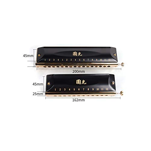 HMYDZ Harmonica chromatique 12 Trous 16 Trous 64 Sons C tonalité débutant Adulte Professionnel Niveau de Jeu Harmonica… - Les Beatles, Paul McCartney, John Lennon, RIngo Starr, George Harrison HMYDZ Harmonica chromatique 12 Trous 16 Trous 64 Sons C tonalité débutant Adulte Professionnel Niveau de Jeu Harmonica… – Image 5
