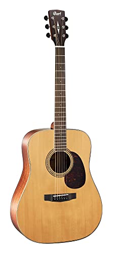 Cort Earth 100 Guitare folk en satin naturel - Les Beatles, Paul McCartney, John Lennon, RIngo Starr, George Harrison Cort Earth 100 Guitare folk en satin naturel – Image 3