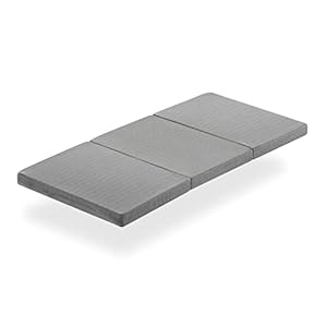 DREAMDI Colchón de Cuna de Viaje Plegable 120×60 cm, Colchoneta Espuma, 5 cm de Grosor, Plegable, Colchón Parque Cuna,3 Piezas…