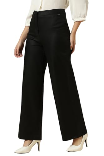 Image of Allen Solly Women's High Rise Regular Casual Pants