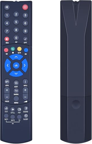 Okaywork Télécommande Universelle, Compatible avec Toutes Les Marques De Téléviseurs, Facile À Installer, Durable, Confortable À Tenir Et Adaptée À...