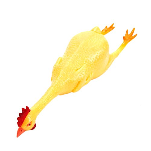 Rhode Island Novelty 8 Rubber Stretch Chicken one per Order