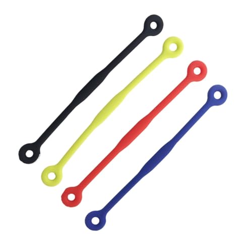 Mikikit Tennis Elbow Relief Vibration Dampener 8pcs Long Absorbers for Tennis Racquet Optimize Your Game Comfort