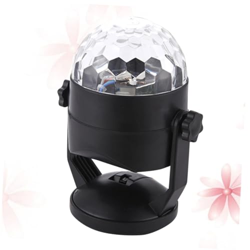 TOPPERFUN Car Christmas Warning Strobe Led Stage Lamp Projection Beam Cup Mount Energy Efficient Black