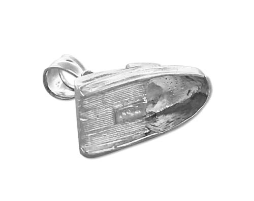 Rhodium Plated 925 Sterling Silver 3D Jet Ski Charm2