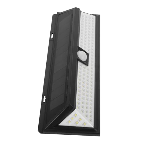 ULTECHNOVO Lámpara solar de pared detector de movimiento para exteriores LED para patio, patio, garaje, valla piscina
