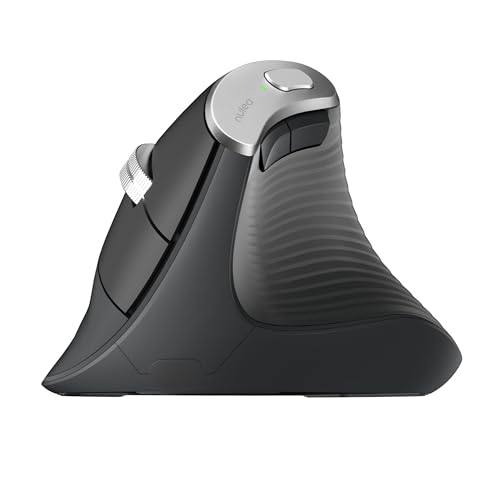 Nulea M510 Vertical Mouse Wireless, Ergonomic Mouse for Comfy Tracking,