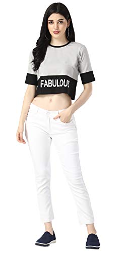 Image of DHRUVI TRENDZ T Shirt for Women | Women T Shirt | T Shirt Women | Casual Loose Fit | Slim Fit T Shirt for Women | T-Shirt for Women | Tops for Women