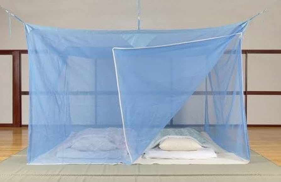 Amazon|日本製 洗えるムカデ蚊帳 底付 6畳 6帖 青 ブルー タナカ 蚊帳 Amazon|日本製 洗えるムカデ蚊帳 底付 6畳 6帖 青 ブルー タナカ 蚊帳