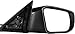 Dependable Direct Passenger Side Mirror Fits Nissan Altima 2013 to 2018 – Power Adjust, Non-Heated, Non-Folding, Unpainted – Right Side View Mirror OEM Replacement Parts NI1321223