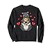 Kawaii Tapir Kuscheltier Herz Tapir Sweatshirt