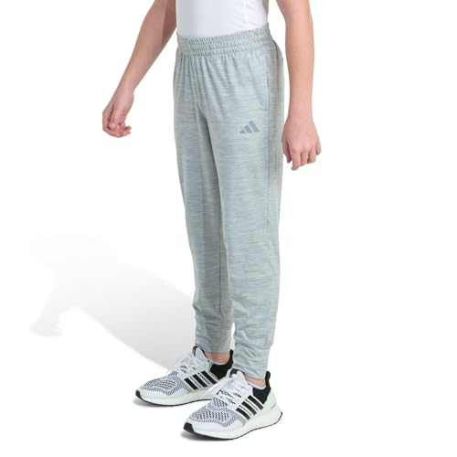 Image of adidas Boys All Sport Jogger, Halo Silver Heather, M (10 /12)