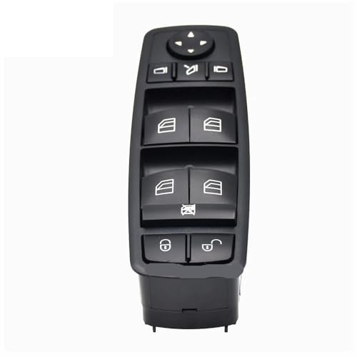 Interrupteur lève-vitre électrique finition noire Mercedes Classe A B 1698206710