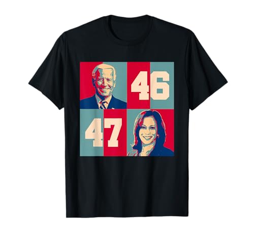 Biden Harris 2020 - 46 47 President of US Joe Kamala VP T-Shirt