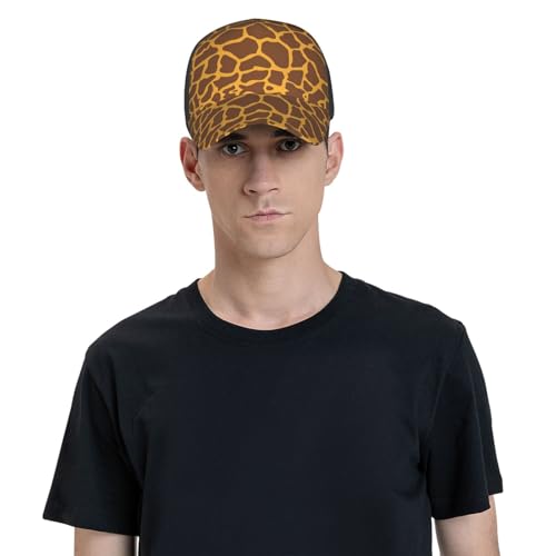 Gorra deportiva negra con estampado de jirafa miniatura 7