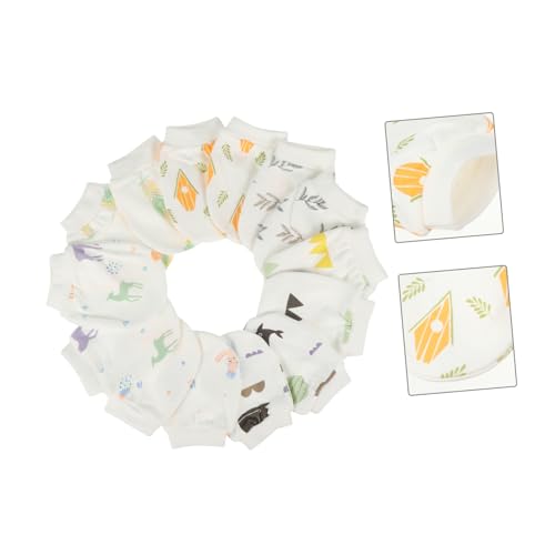 7pairs Newborn Cotton Protective Gloves -scratch Mittens for Boy Girl Soft and Elastic Seasons for Parents2