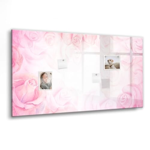 Tableau blanc en verre magnétique haut de gamme 120x60