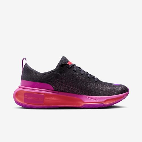 Nike Invincible 3 Women's Road Running Shoes (DR2660-501, Dark Raisin/Hot Punch/Laser Fuchsia/Hyper Violet) Size 6.53
