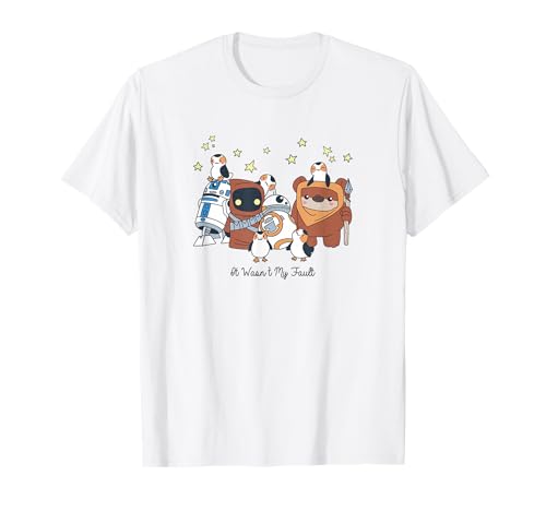T-shirt Star Wars Droids et Ewoks pour fan de pop culture