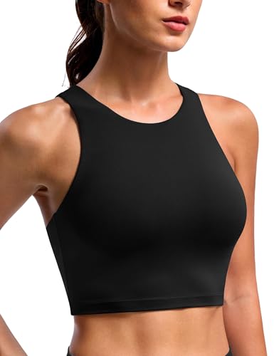 BAYDI Clouduxi Damen Racerback Sport BH Gepolstert Ohne Bügel Crop Tops Longline Yoga Tank Top Fitness Sports Bra