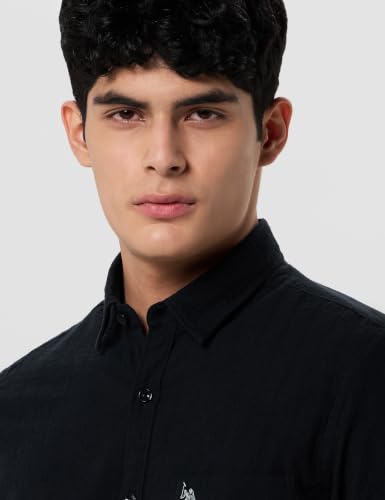 U.S. POLO ASSN. Store U.S. Polo Assn. Men's Regular Fit Solid Dobby - Image 6
