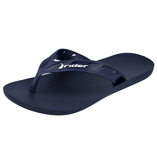 Rider Strike AD, Chanclas Hombre, Black/Blue, 43 EU