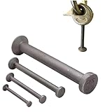 BDHDHWEFE Heavy Duty Round Head Lifting Pin, Multiple Sizes (1.3T-15T) Concrete Lifting Anchor for Construction, PC Embedded Parts, High Toughness & Corrosion Resistance(1.3T-85mm-10pcs)
